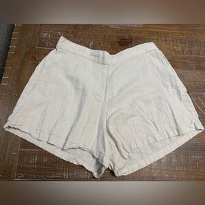 H&M Women's Cream light Shorts
